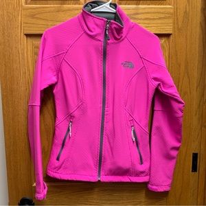 PINK THE NORTH FACE JACKET